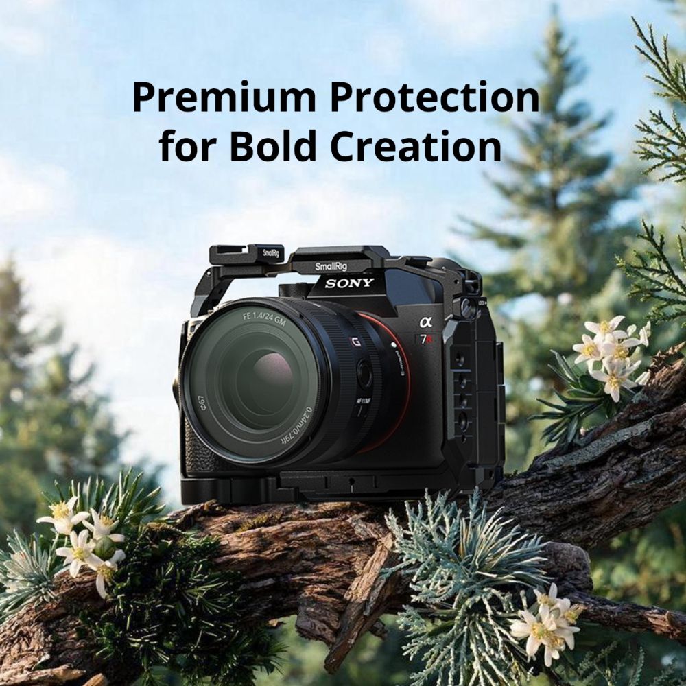 SmallRig 6702 "HawkLock" Quick Release Cage for Sony Alpha 7R VI