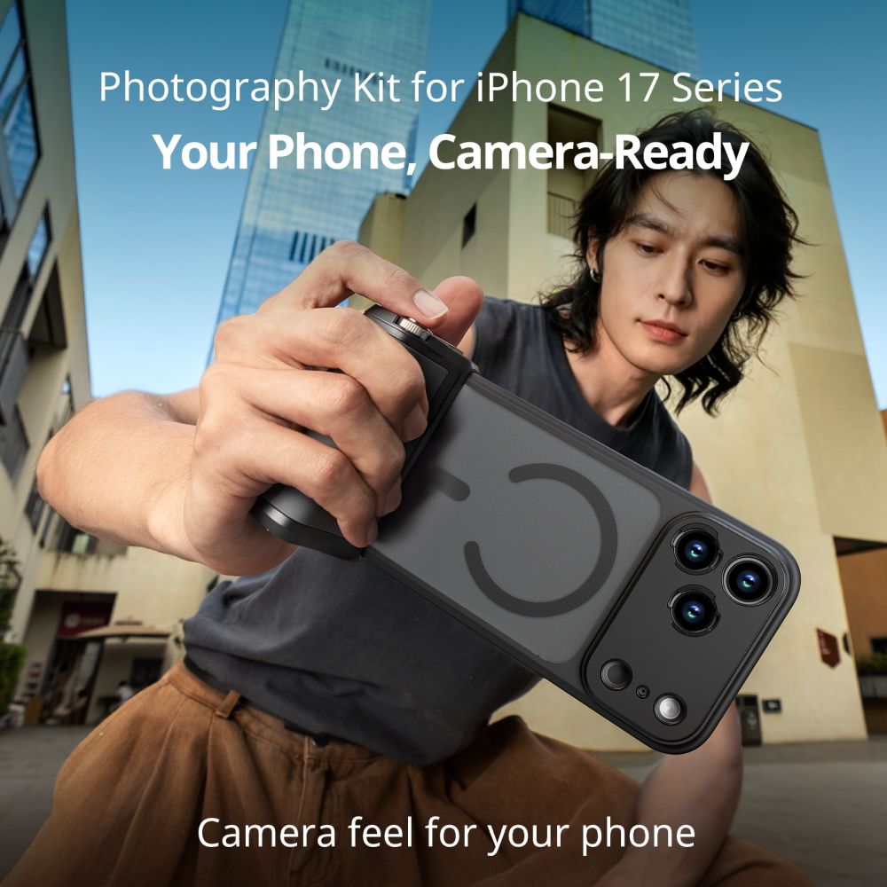 SmallRig 5554 FilMov Kit de poignée photographique pour iPhone 17 Pro Max