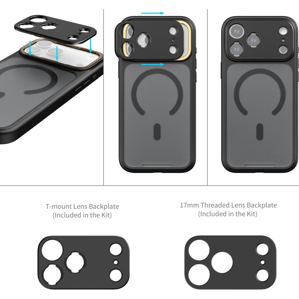SmallRig 5553 FilMov Fotogriff-Set für iPhone 17 Pro
