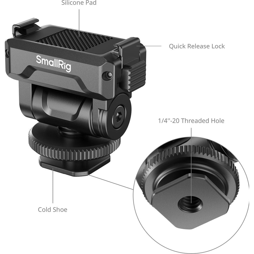 SmallRig 6440 Support de griffe porte-accessoires pour DJI Osmo Action 6 / Nano