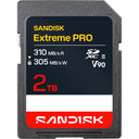 SanDisk Extreme PRO 2To SDXC 310MB/s UHS-II V90