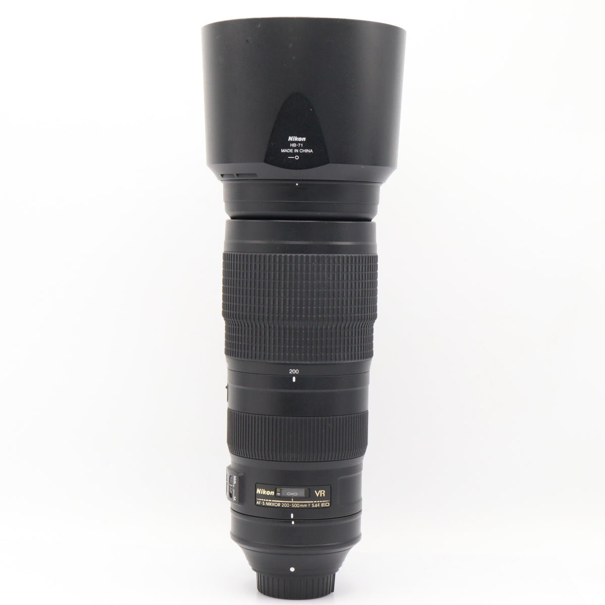 Nikon AF-S 200-500mm f/5.6E VR ED occasion