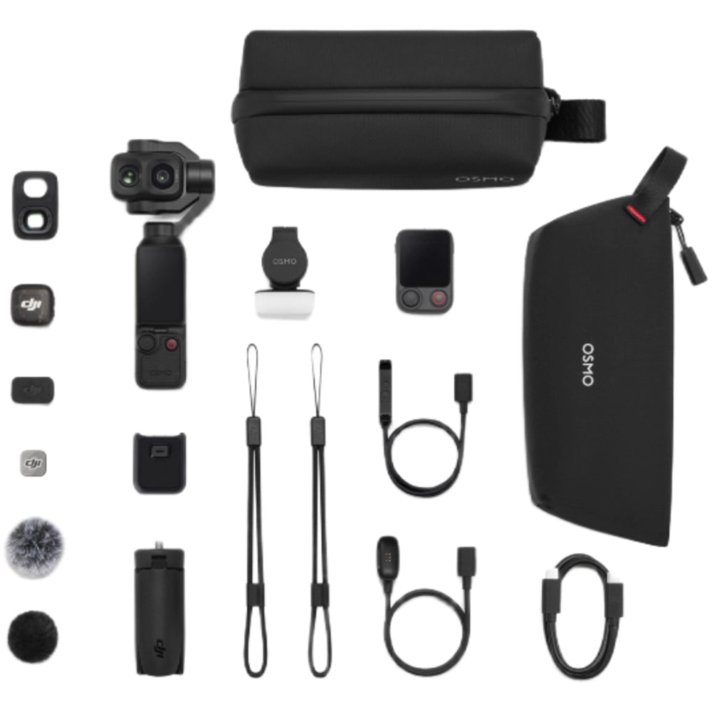 DJI Osmo Pocket 4P (Pro) Vlog Combo - Black