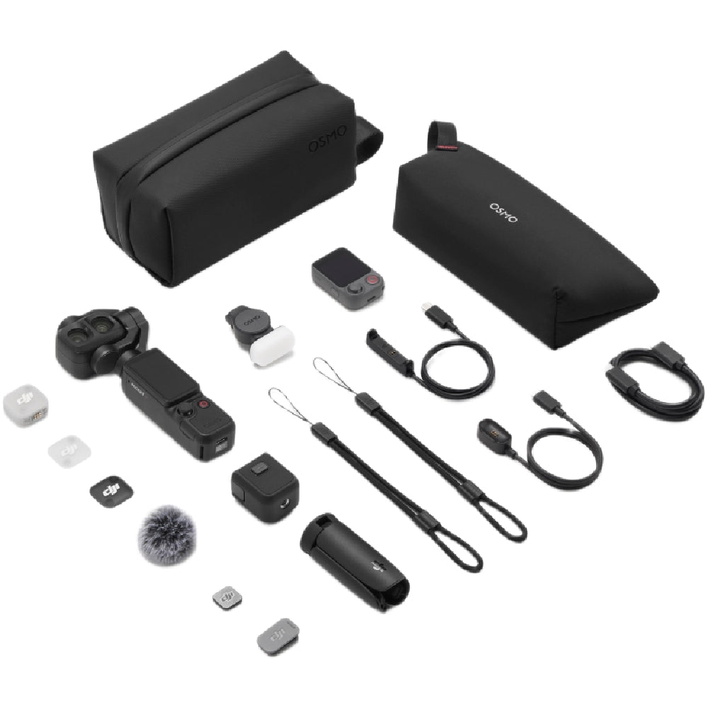 DJI Osmo Pocket 4P (Pro) Vlog Combo - Black