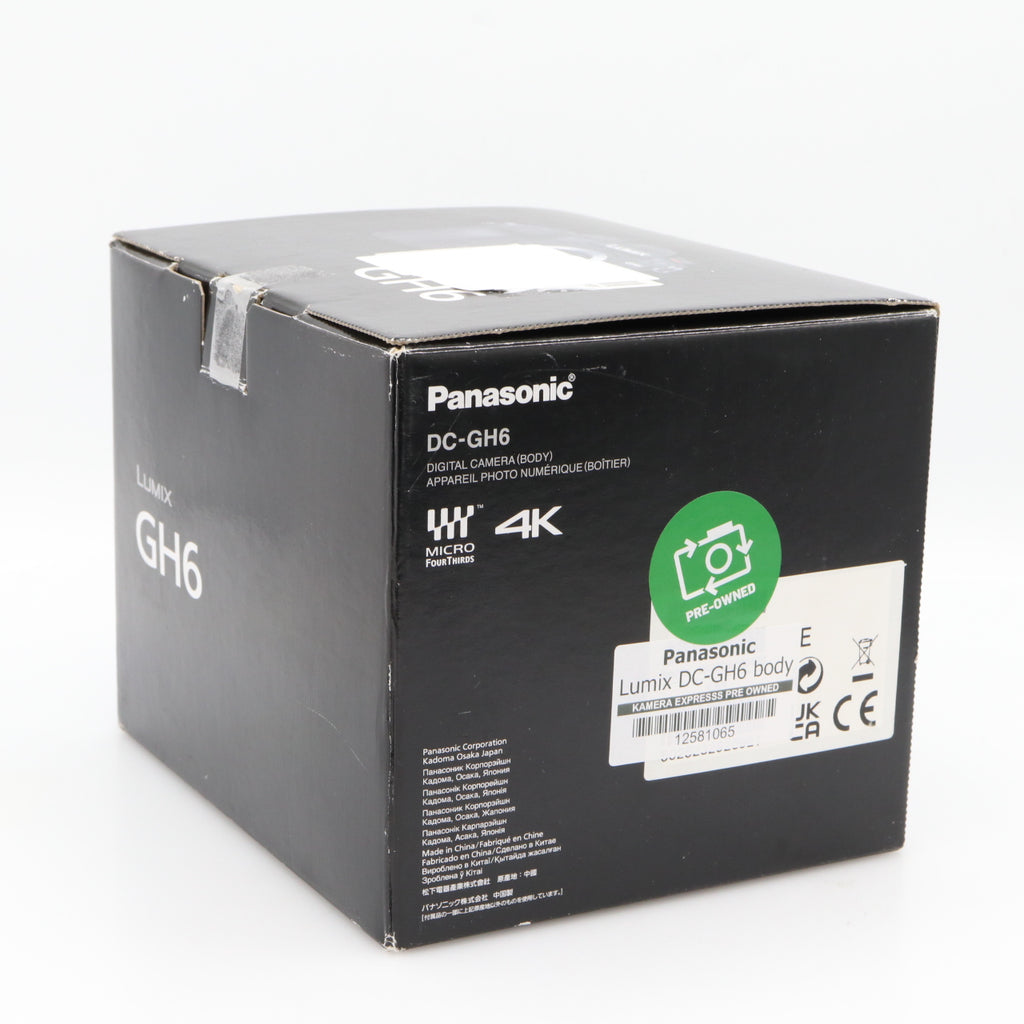 Panasonic Lumix DC-GH6 Gehäuse gebraucht