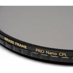 NiSi True Color Pro Nano CPL 58mm (Messingrahmen)