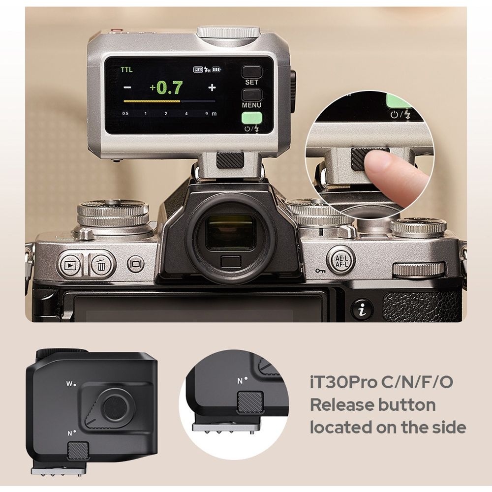 Godox iT30Pro-L iFlash TTL Camera Flash Black