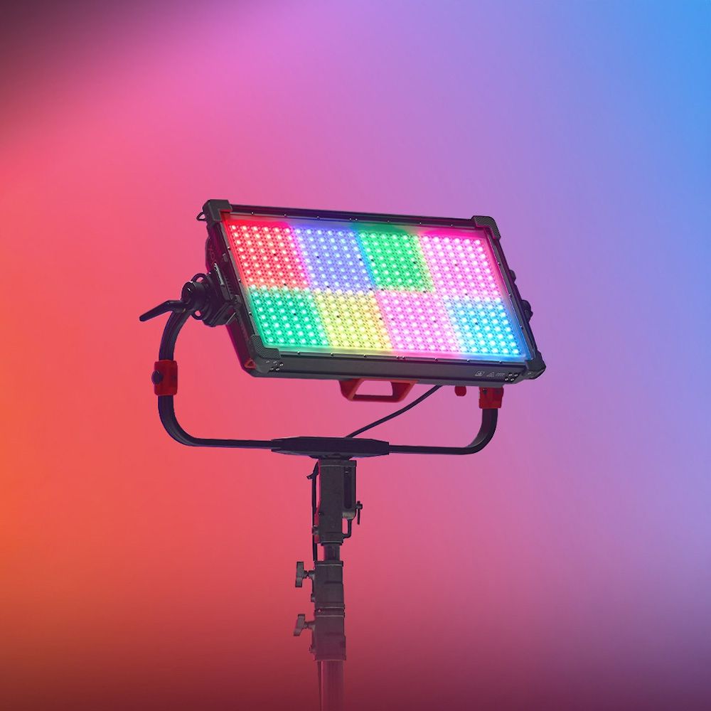 Godox P1200R Hard P8 K1 KNOWLED RGB Panel Light Étanche avec 8 Pixels et Carry Sac