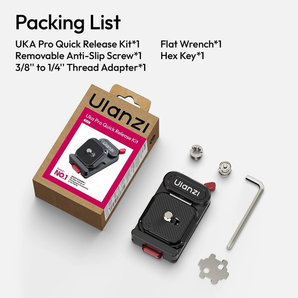 Ulanzi UKA12 UKA Pro Schnellspanner-Kit