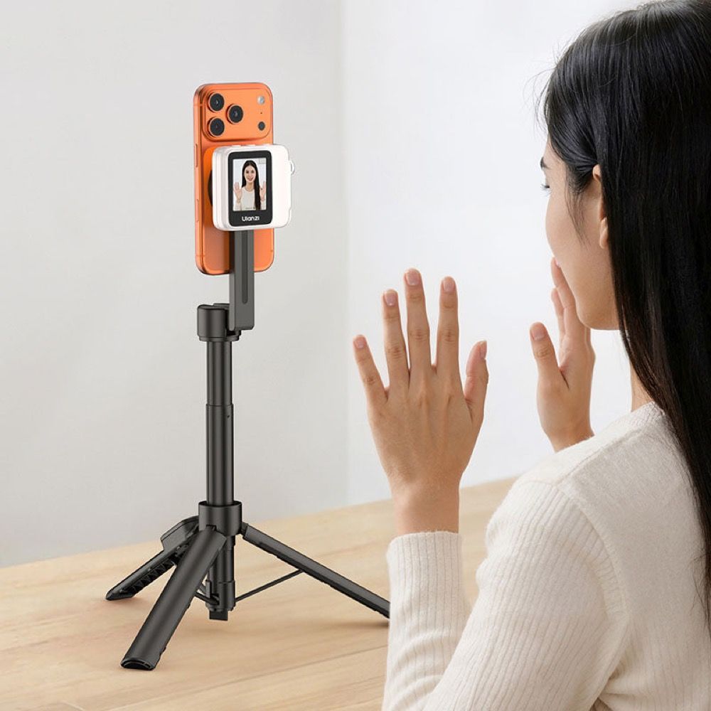 Ulanzi VM02 Kabelloser magnetischer Selfie-Monitor – Rot