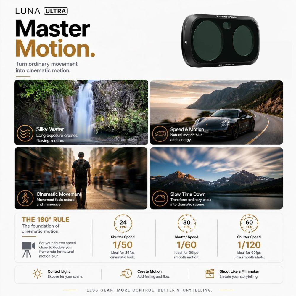 Freewell Insta360 Luna Ultra Filtres - Journée standard - Lot de 4