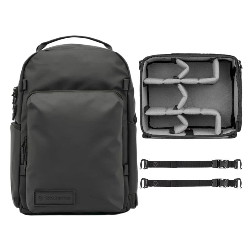 WANDRD PRVKE Pocket 21L Photo Bundle - Schwarz