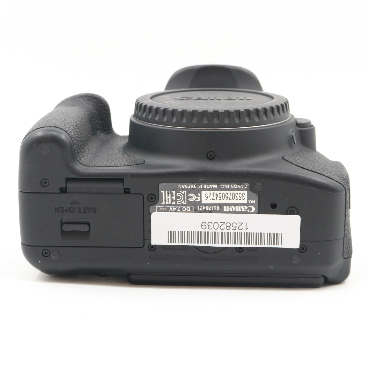 Canon EOS 700D body used