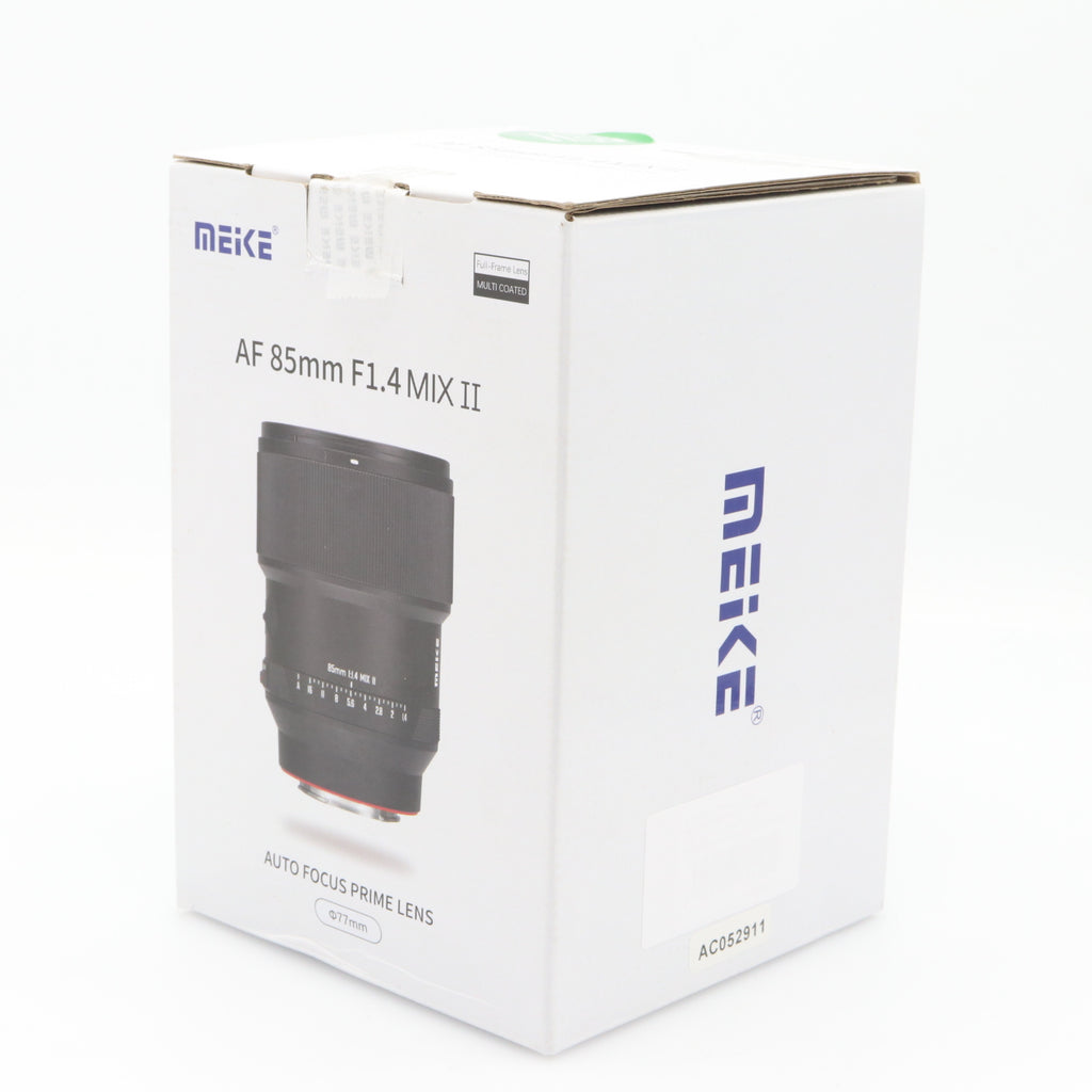 Meike AF 85mm F1.4 MIX II (Full Frame Sony mount) occasion