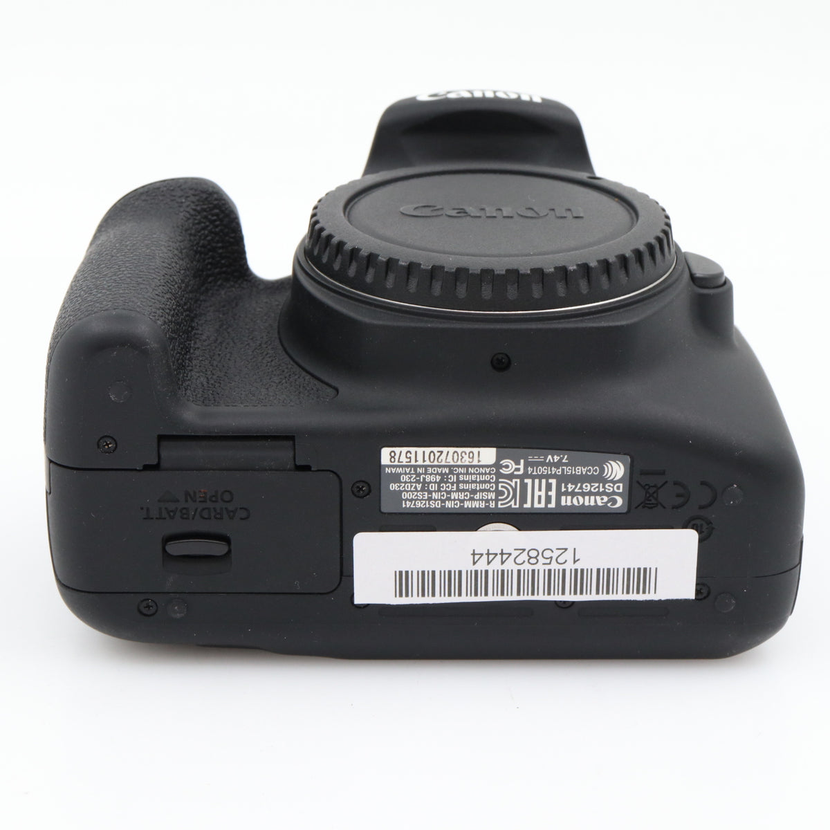 Canon EOS 2000D body used