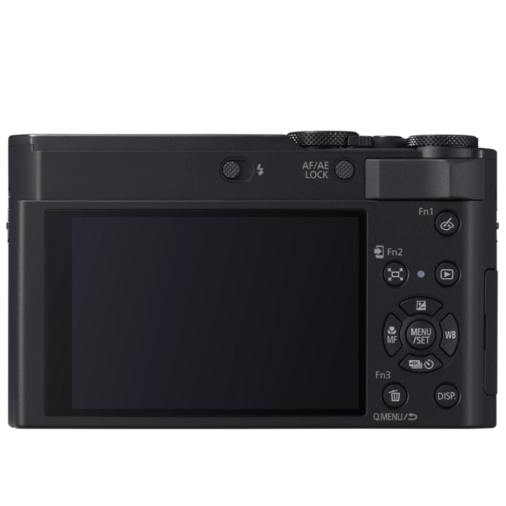 Panasonic Lumix DC-TZ300 - Noir + Lexar 64GB SDXC + Case Logic DCB-313