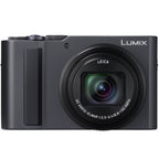 Panasonic Lumix DC-TZ300 - Argent foncé + Lexar 64GB SDXC + Case Logic DCB-313