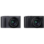 Panasonic Lumix DC-TZ300 - Argent foncé + Lexar 64GB SDXC + Case Logic DCB-313