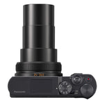 Panasonic Lumix DC-TZ300 - Argent foncé + Lexar 64GB SDXC + Case Logic DCB-313