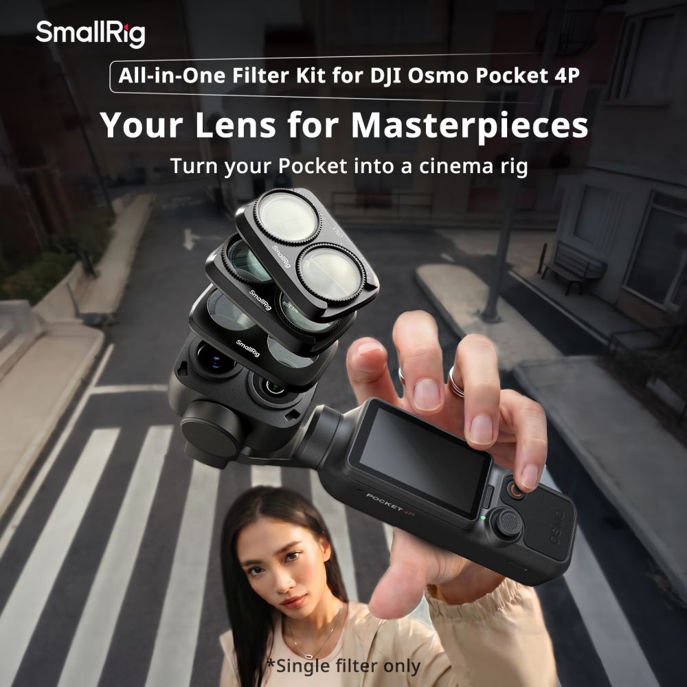 SmallRig 6649 Kit de filtres pour DJI Osmo Pocket 4P