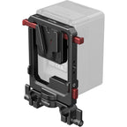 SmallRig 6273 Plaque de Batterie Rotative V-Mount avec Double Verrouillage en V et Pince pour Double Tige de 15mm