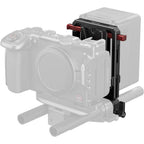 SmallRig 6273 Plaque de Batterie Rotative V-Mount avec Double Verrouillage en V et Pince pour Double Tige de 15mm