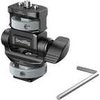 SmallRig 6313 Support de moniteur pour prises de vue horizontales et verticales avec griffe porte-accessoires