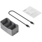 SmallRig 6501 65W Akkuladegerät für DJI Mini 5 / 4 / 3 Pro