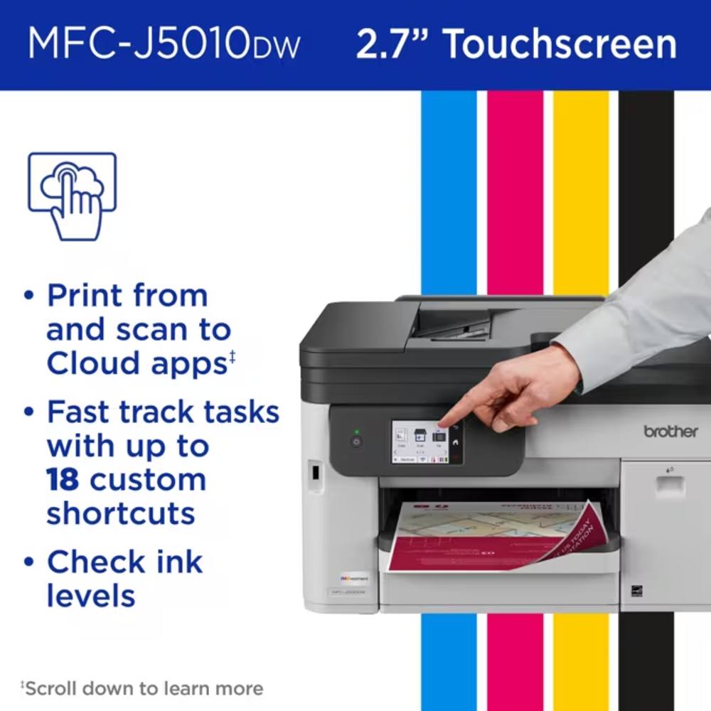 Brother MFC-J5010DW Imprimante jet d’encre couleur tout-en-un