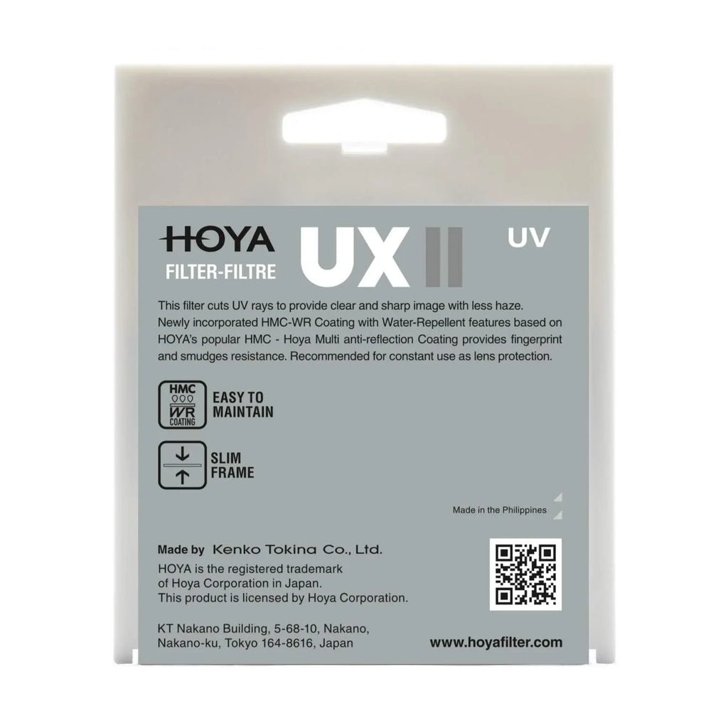Hoya UX II UV-filter – 39mm