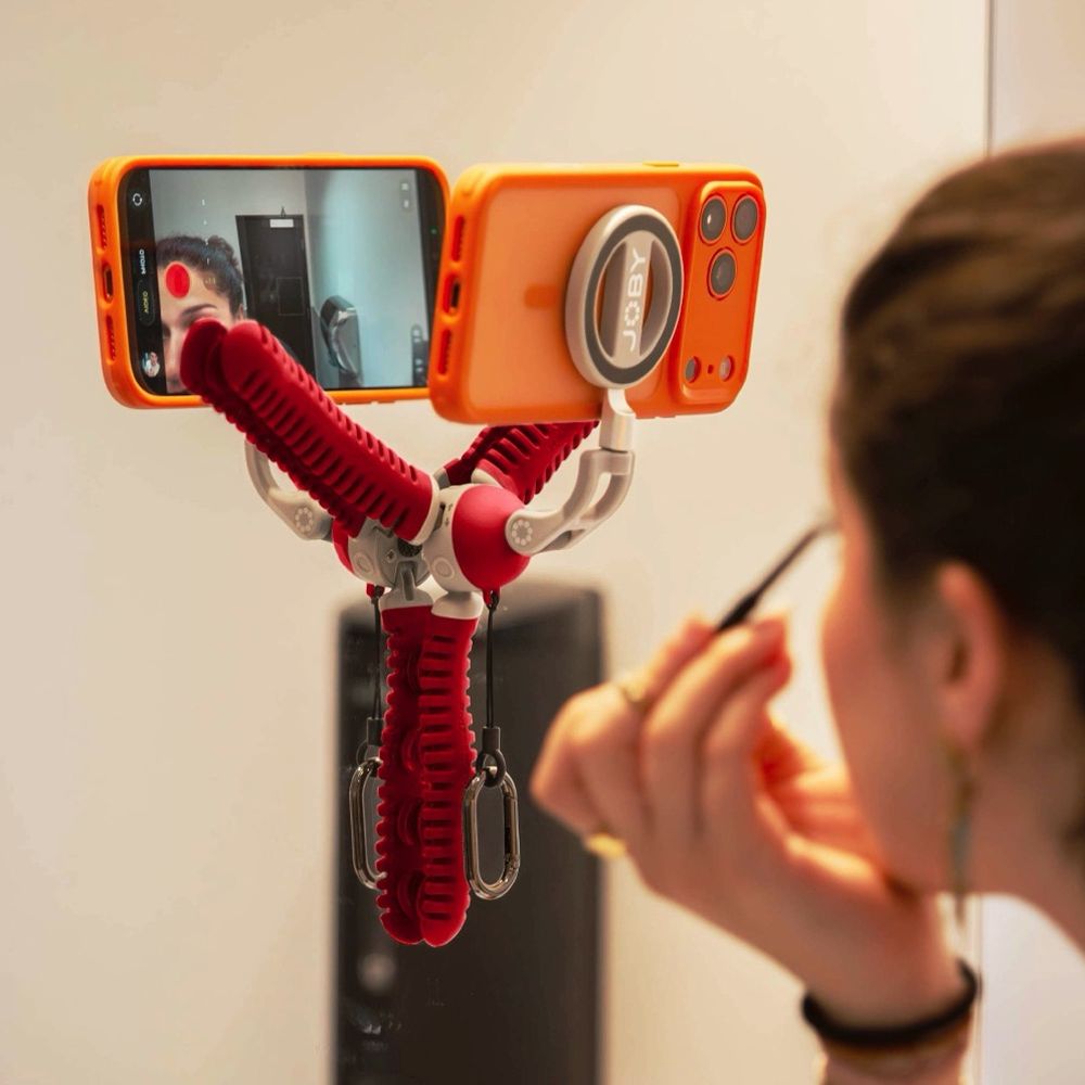 Joby PodZilla Octopus Saugnapf Flexibles Stativ PZ01 - Rot