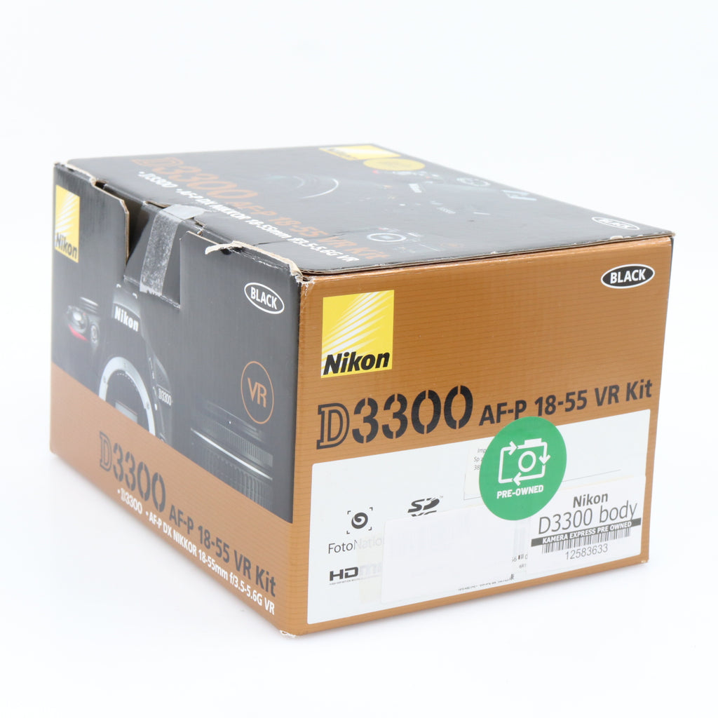 Nikon D3300 boîtier occasion