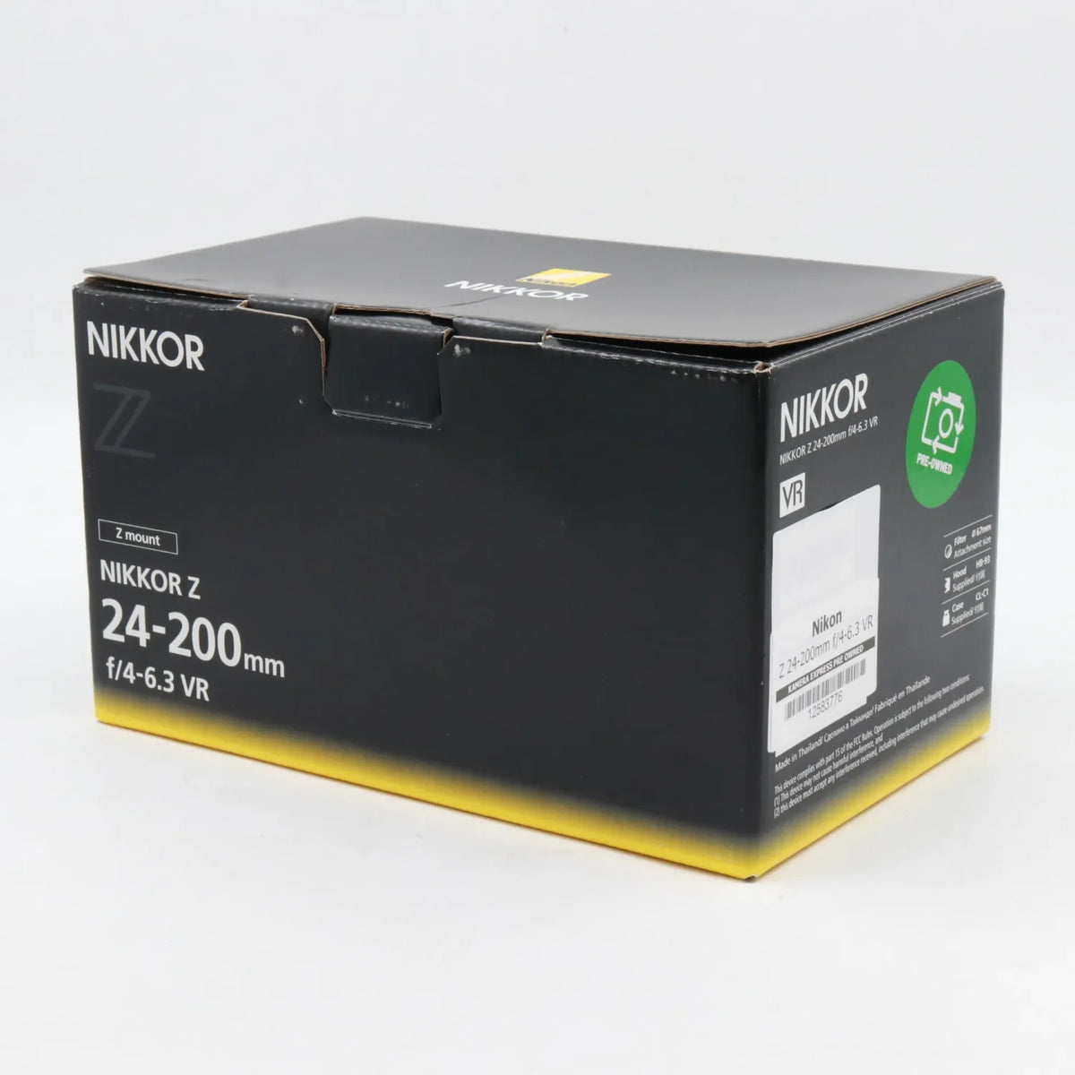 Nikon Z 24-200mm f/4-6.3 VR occasion