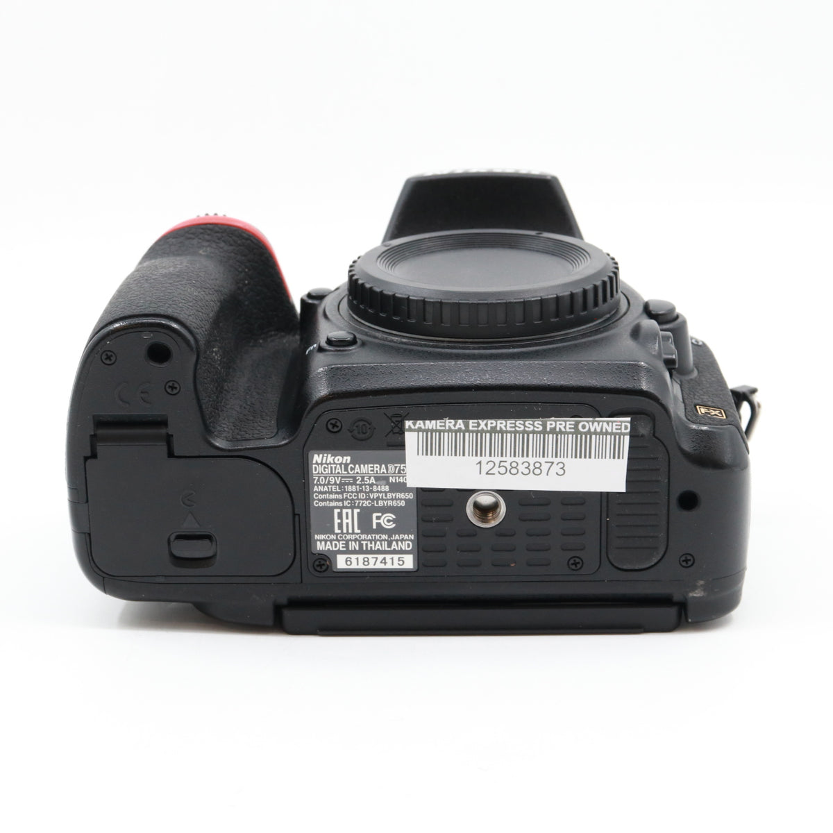 Nikon D750 body used