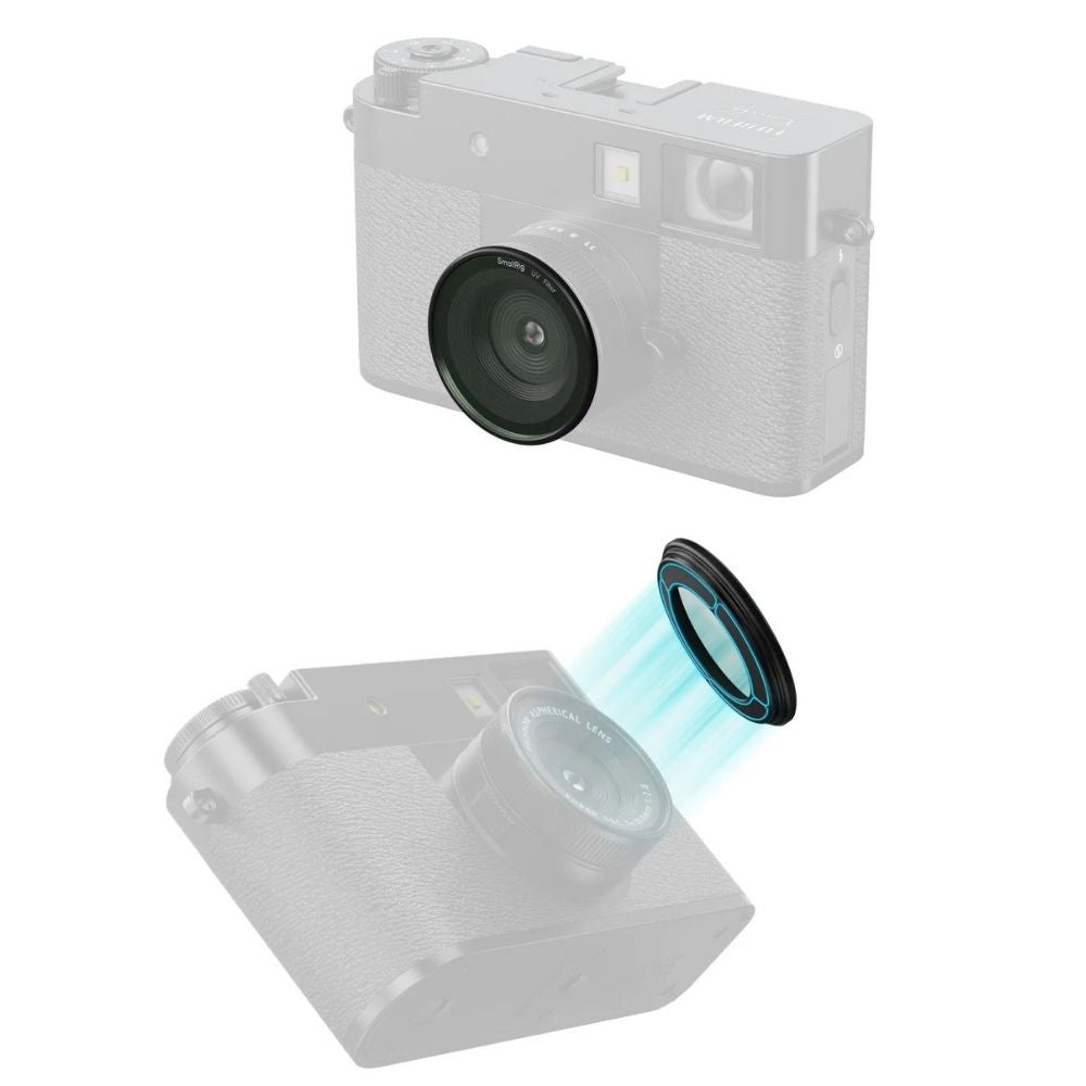 SmallRig 5214B Magnetic UV Filter for FUJIFILM X half, black