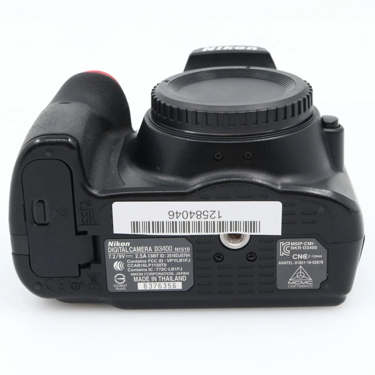 Nikon D3400 body used