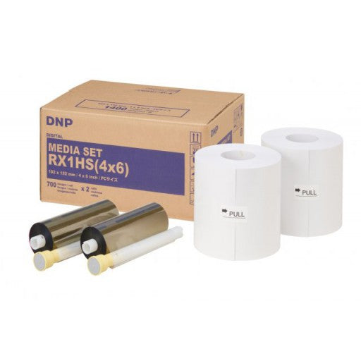 DNP Media Set DSRX1HS 10x15 (1400 Prints) pour DNP DS-RX1/RX1HS OUTLET