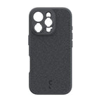 ShiftCam iPhone 16 Pro Étui Gris Foncé Fabric + LensUltra 10x macro Smartphone Objectif