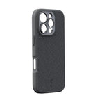ShiftCam iPhone 16 Pro Étui Gris Foncé Fabric + LensUltra 10x macro Smartphone Objectif