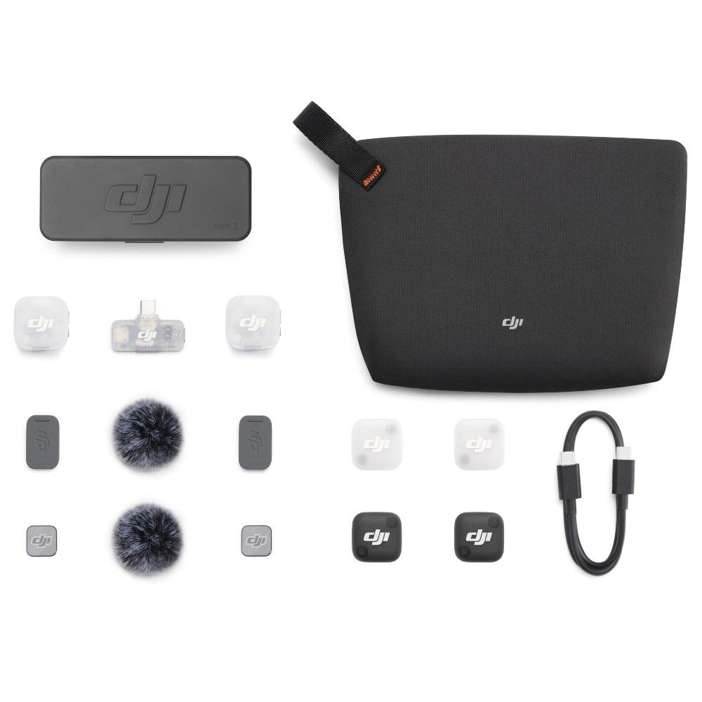 DJI Mic Mini 2 (1 TX + 1 Mobile RX + Charging Case) OUTLET