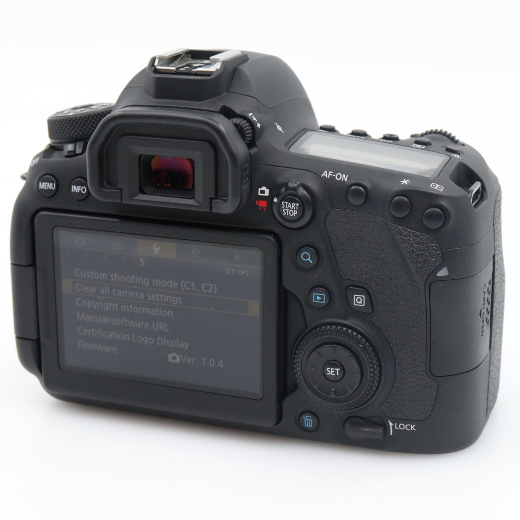 Canon EOS 6D mark II body used