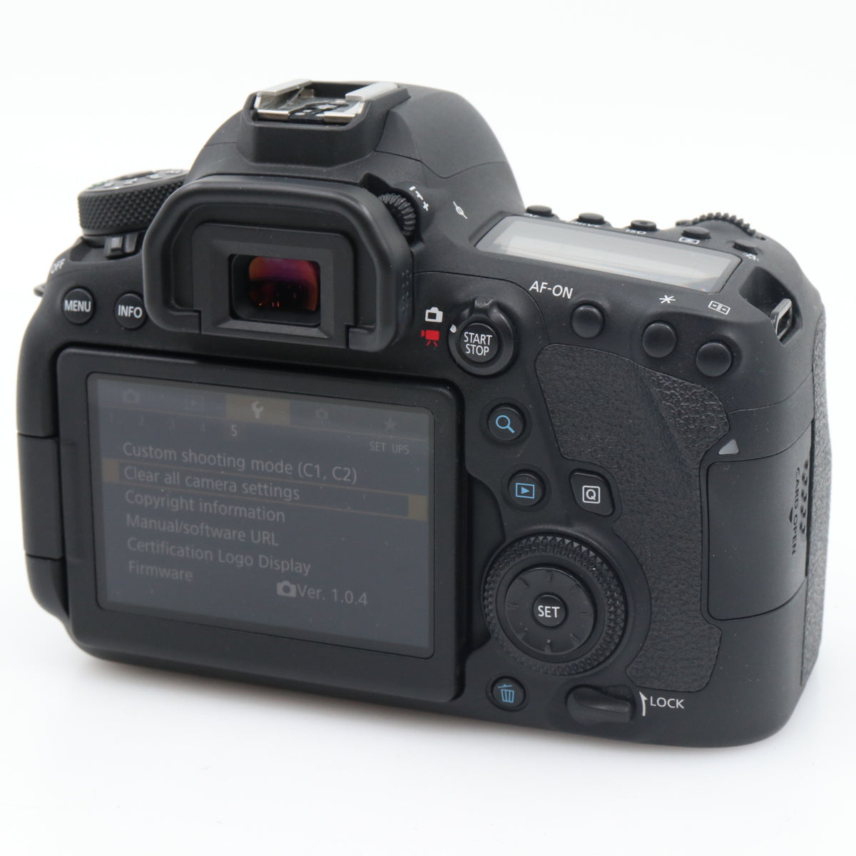 Canon EOS 6D mark II body used