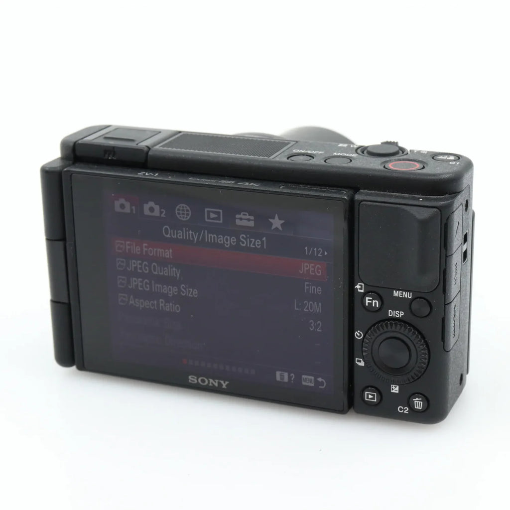 Sony ZV-1 + GP-VPT2BT grip used