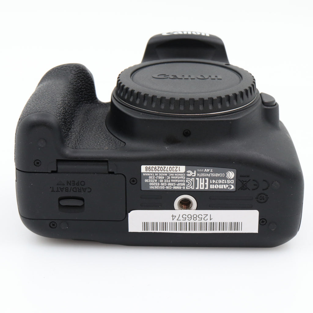 Canon EOS 2000D body used