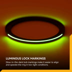 NiSi JetMag Pro Prolock Luminous Adaptor Ring 67mm-82MAG