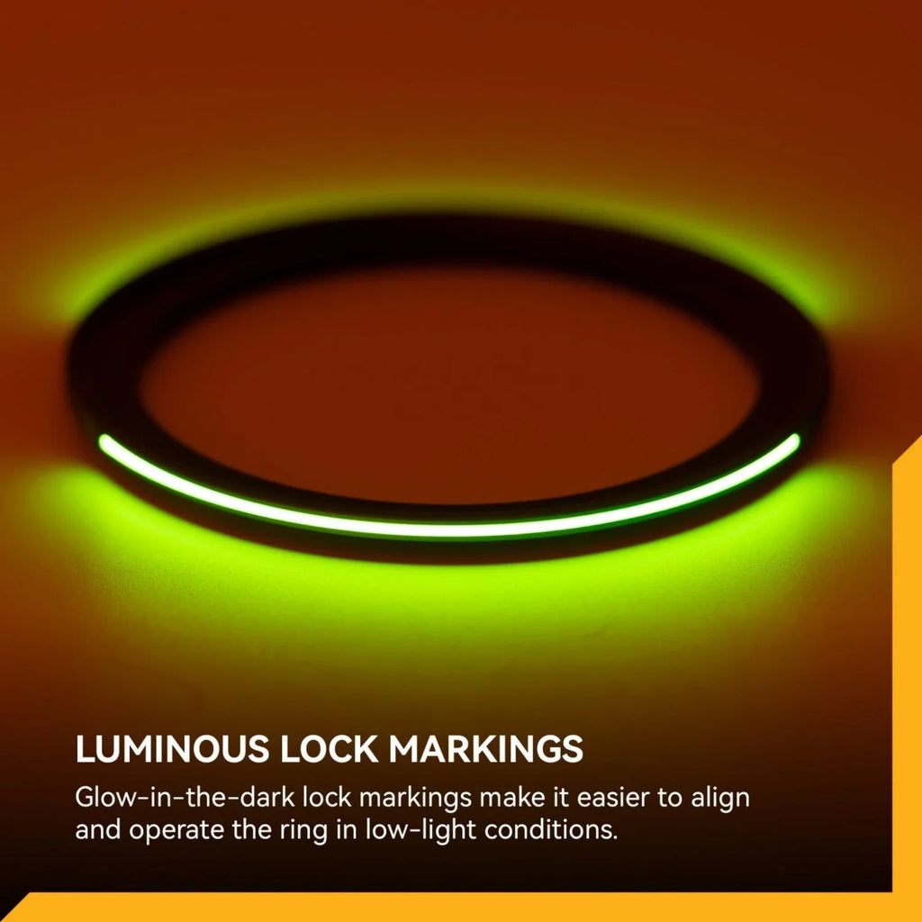 NiSi JetMag Pro Prolock Luminous Adapter Ring 82mm-82MAG