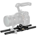 SmallRig 6761 Arca-Type Monture Plateau avec 15mm Dual Pince pour Tiges