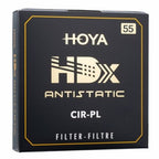 Hoya HDX Antistatic CIR-PL – 55mm