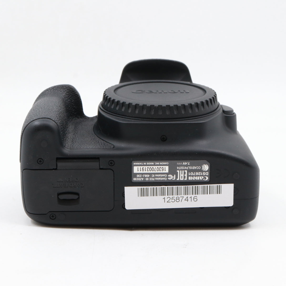 Canon EOS 4000D body used