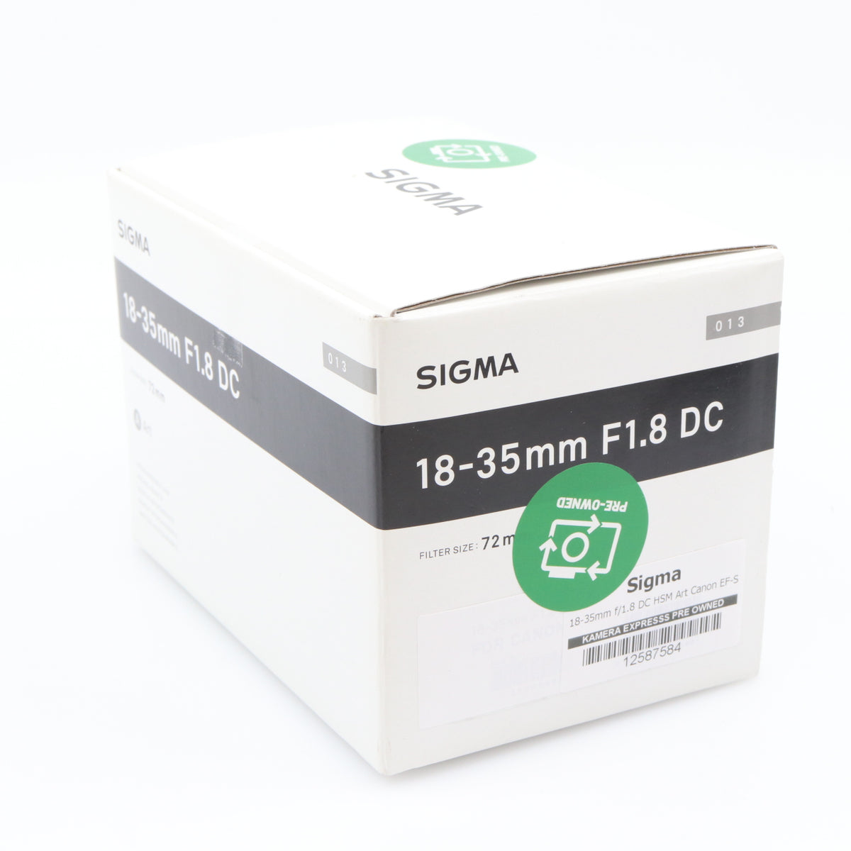 Sigma 18-35mm f/1.8 DC HSM Art Canon EF-S gebraucht